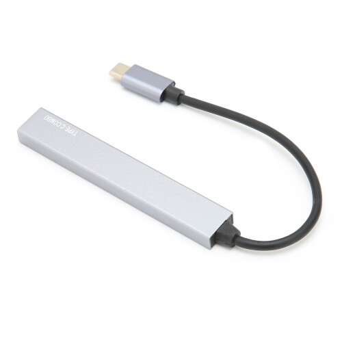 USB3.0Hub από κράμα αλουμινίου, εξαιρετικά ανθεκτικό, συμπαγές σχέδιο, γρήγορη 2