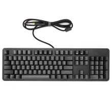 Lydløst mekanisk tastatur, individuelt baggrundsbelyste taster, hot-swap, mekanisk tastatur, RGB-belysning, gaming, fuld størrelse,