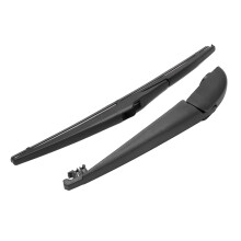Hintere Scheibenwischerarm-Blattset für Peugeot 108 07/2014-04/2019 Schwarz