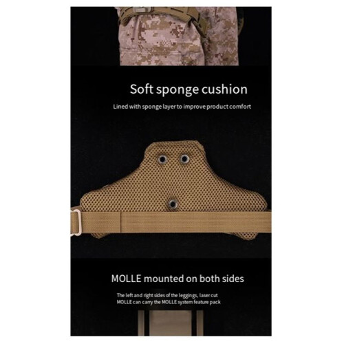 Real ARC Down Pressure Plate Accessories Leg Hanging Accessory Bag Plate Quick Pull Set Leggings Grey 2