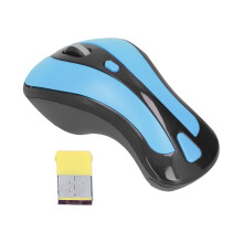 Draadloze muis met instelbare DPI, snelle 2,4 GHz-overdracht, ergonomische verticale muis met wetenschappelijk ontwerp en knoppen voor volgende en