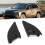 2pcs Black ABS Tweeter Cover for RAV4 2014-2019 Car Modification 9