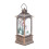 Lighted Snow Globe Lantern – PVC Snowman Decor, Battery Powered 11