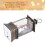 Lighted Snow Globe Lantern – PVC Snowman Decor, Battery Powered 10