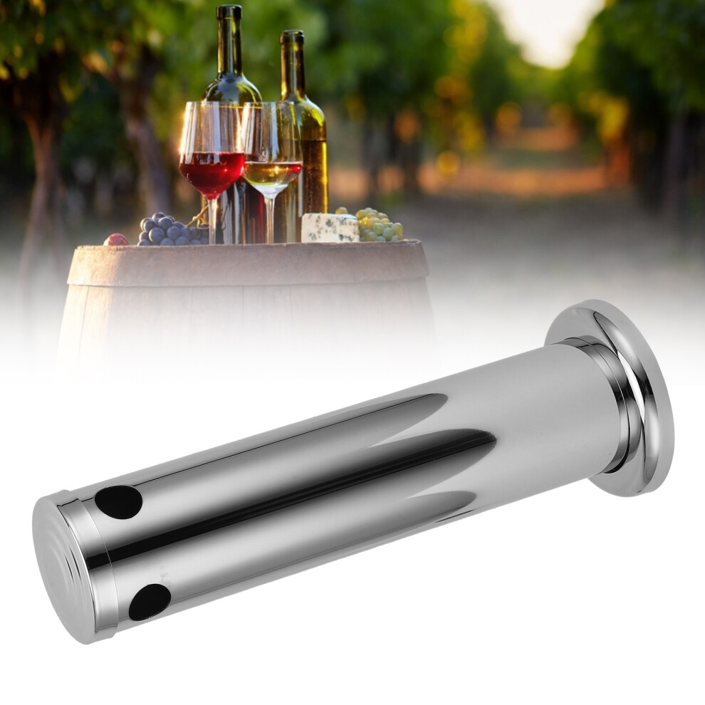 Stainless Steel Double Faucet Beer Tower 2L Beverage Dispenser, Silver 4151377481902