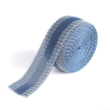 Iron On Hemming Tape 5m Blue No Sew Strong WashResistant for Pants Jeans and Heavy Fabrics