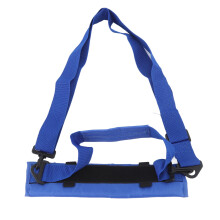 Bagaglio portapranzo leggero in nylon blu traspirante per golf, adatto a allenamenti e competizioni