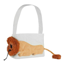 Cat-in-bag Comfort-draagzak voor puppy Draagtas-Lichtgrijs L