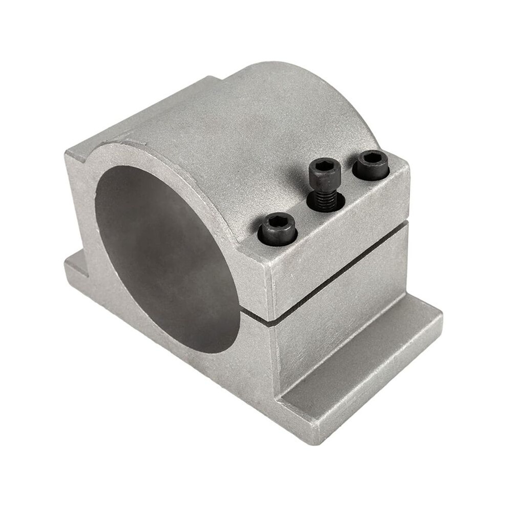 Cnc Clamp Mount Bracket Support 65Mm Cast Aluminium With 3Pcs Screws For Cnc Spindle Motor Water Cooled Spindle Moto 6033713389098