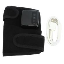 Relaxation Knee Elbow Shoulder Leg Neck Massager, Ergonomic Design Portable Heated Pad with Adjustable Straps for Vibration Massage, Comfortable Fast