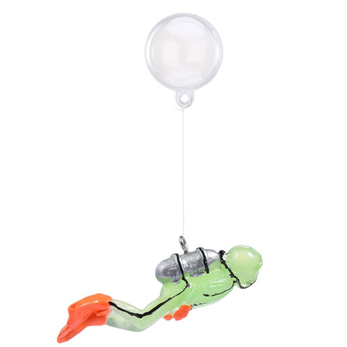 Grappige Duiker Apparaat FishTank Accessoires-Groente