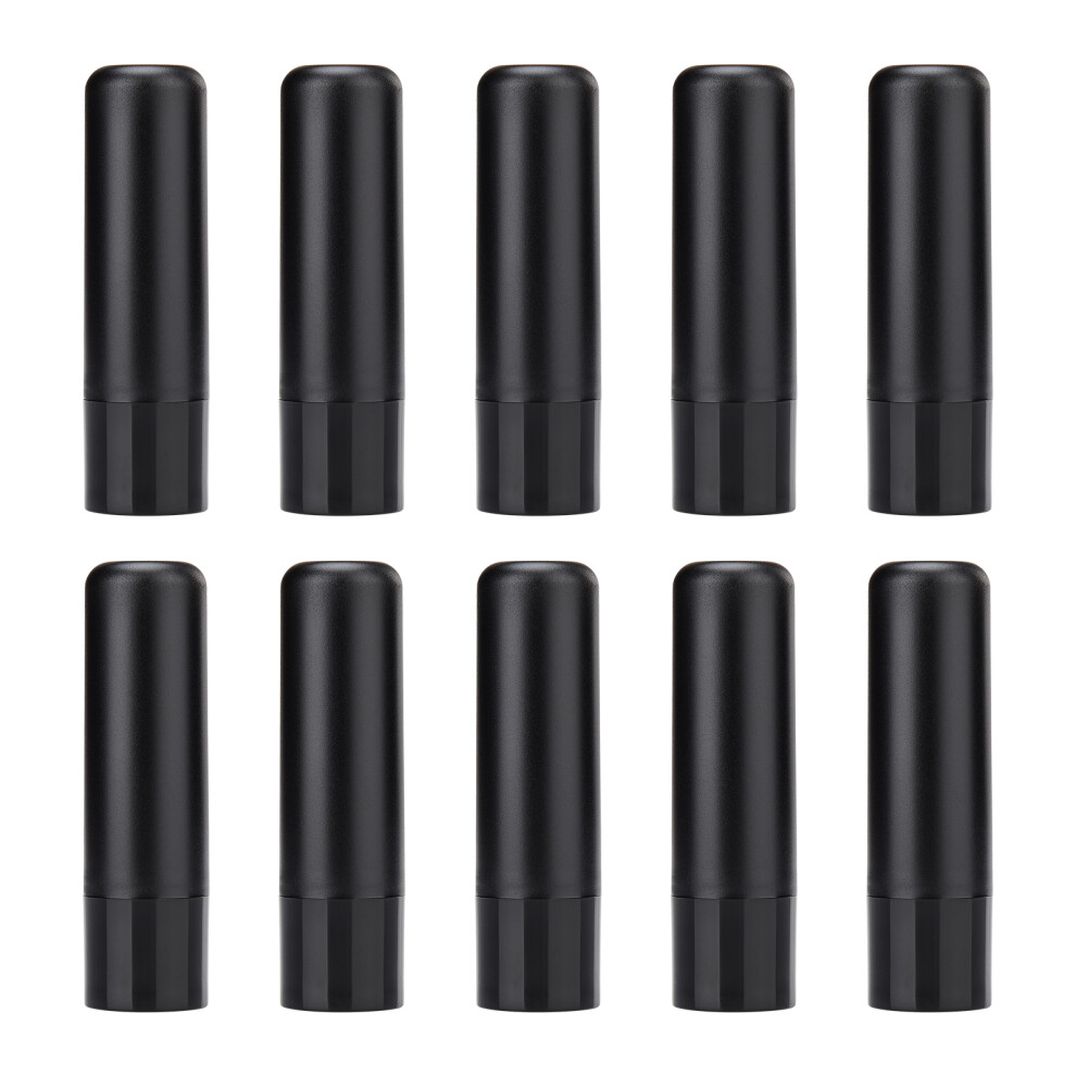 Rotating Lipstick Tube for DIY Lip Balm, Leak-Proof Snap Lid Plastic Lip Gloss Stick Container Eco-Friendly Lightweight and Durable for Homemade