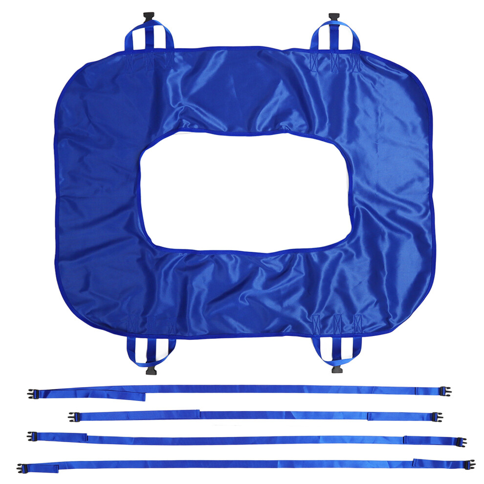 Patient Turning Device, Must Have Helper For Caregivers, U Shaped Positioning Sheet Large Size Hollow Out Design, Soft Fabric And Breathable Turning