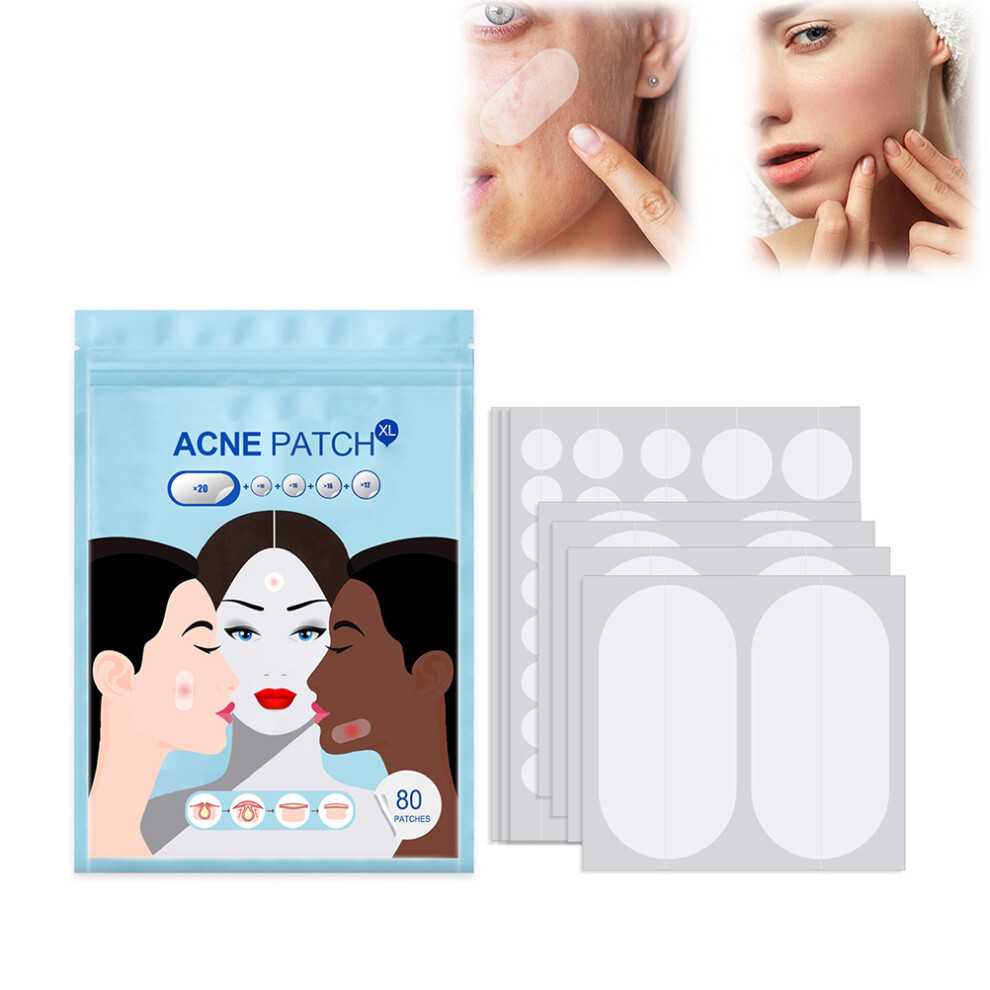 Clear Skin Ally, Hydrocolloid Patches for Invisible Acne Spot Treatment, Natural Ingredients for Gentle Healing, Suitable for All Skin Types