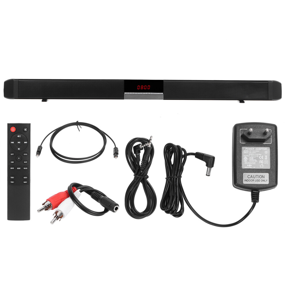 Detachable Surround Sound, Compact Soundbar With Highpower Output Audio For Versatile Entertainment Solutions 9464372595150