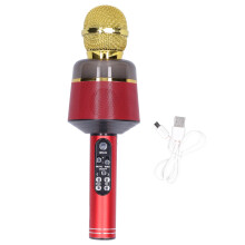 Bluetooth karaokemicrofoon, multifunctionele microfoon voor optimale zangprestaties, hoogwaardige ruisonderdrukkende materialen, 360-graden surround