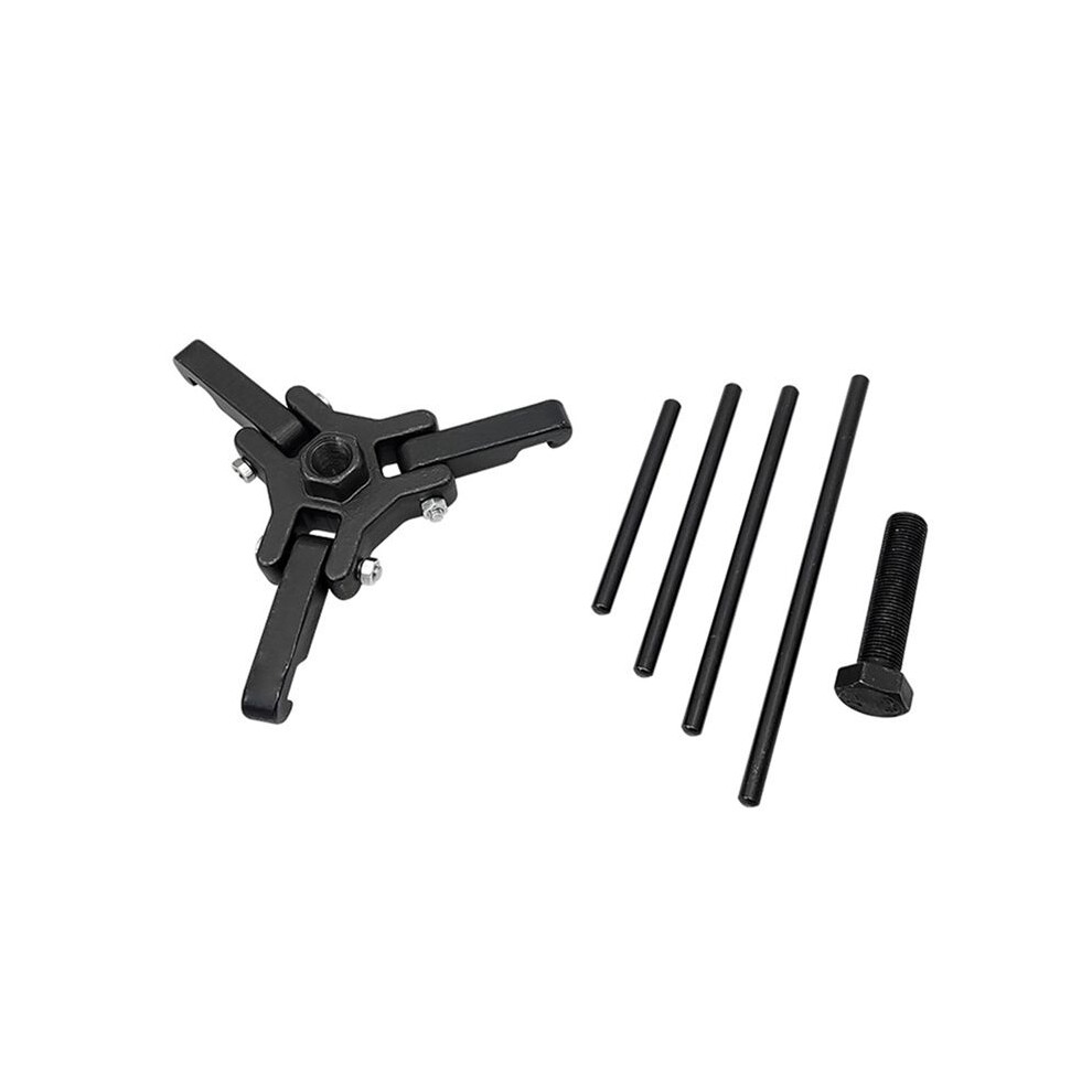 Flywheel Crankshaft Pulley Harmonic Balancer Puller Tool Easy To Use Compact Heavy Duty 3 Jaw For Cars For 3/8In Drives 6131096604606