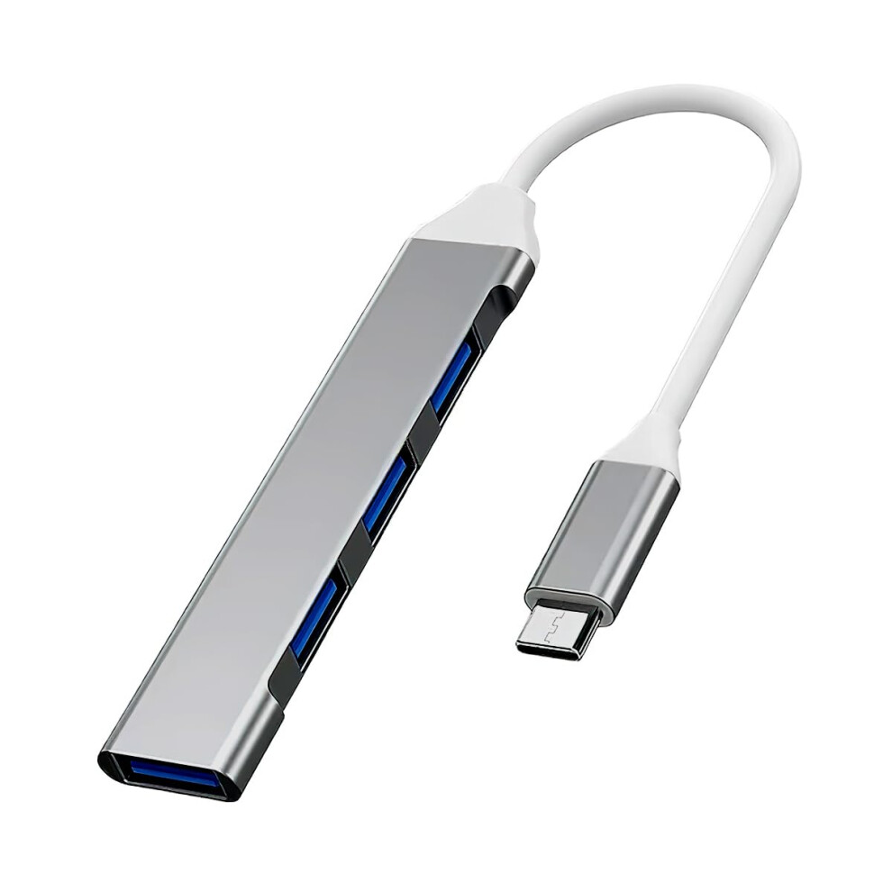 Usb C To Usb Hub Multiport Adapter 4Port Usb A Splitter Usb 3.0/2.0 5Gbps Compatible With Macbook Pro/Air Iphone 16/15 9187378591871