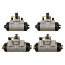 4Pcs Front & Rear Brake Wheel Cylinders 43092-1053, 43092-1054 for  Mule KAF450 1988 1991-1997