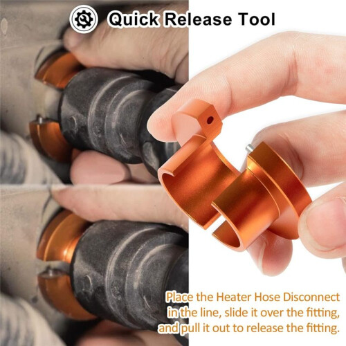 39190 Heater Hose Quick Disconnect Tool for  3/4Inch Heater  Replacement 2