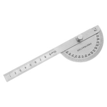 Stainless Steel Protractor Angle Ruler 12-Inch Framing Gauge for Woodworking and Carpentry Measuring Tool