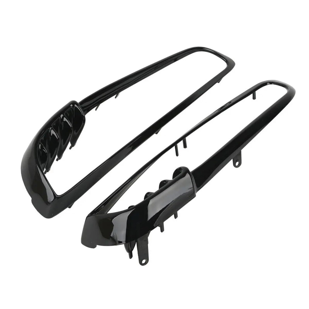 Radiator Trim Bezels For Harley Vrod Vrsca Vrscaw Vrscb Vrscdx 20012010 Black 9199774234634