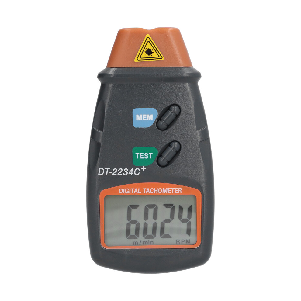 Digital Laser Tachometer Dt-2234C+ For High Precision Motor & Lathe Speed Measurement 4641377487429