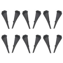 6X Car Front Windshield Wiper Arm Cowl Side Trim Cover Water Deflector Plate for X-Trail Xtrail T32 Rogue 14-20