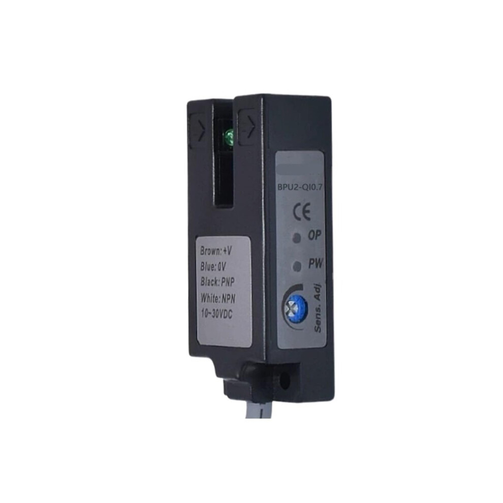Photoelectric Through Beam Sensor 7Mm Range Npn Pnp 4Wire Red Led Nc 1030Vdc Detection 9199774235303
