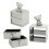 BearShape ToothBox 2 tiroirs 7,5x5x3,5 cm AncientTin 7
