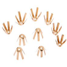 20Pcs Universal Brass Adapter Spacer Shims Fit 0.335 Shafts Shim Adapter Golfing Club Shafts Accessories