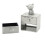BearShape ToothBox 2 tiroirs 7,5x5x3,5 cm AncientTin 13