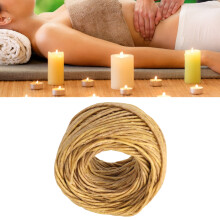 2pcs 2mm Organic Hemp Candle Wicks Non Toxic & Eco-Friendly 30m Length
