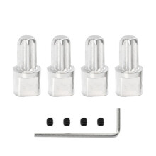 1 Set of Aluminum Alloy Upgraded Parts Rear Axle for Slash 4WD/Rustler4WD/X0-1 RC Car Upgrade Parts