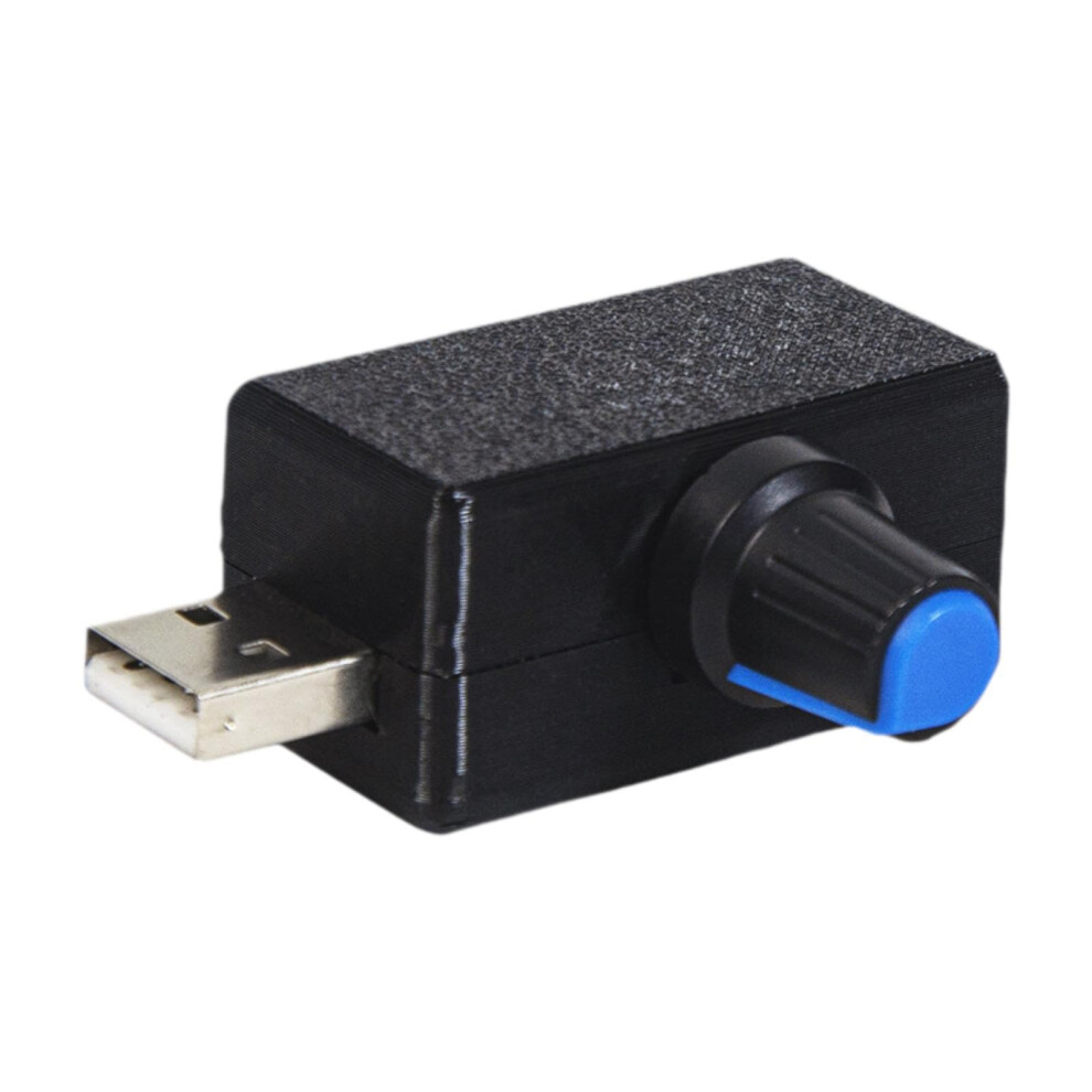 Usb Fan Speed Controller With Stepless Knob Adjustment For 12V Desktop And Laptop Cooling Fans 9199774236140
