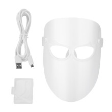 One-Touch Control Light Therapy, Comfortable Materials Facial Skincare, Red Light For Face, Blue Light, Infrared Light Treatments At Home