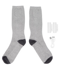 Slimme, temperatuurgeregelde verwarmde sokken met oplaadbare batterij, drie standen voor pijnverlichting, thermische therapie, comfortabele pasvorm,