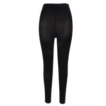Milieuvriendelijke ondoorzichtige panty zonder voetjes voor dames, ademend materiaal, naadloos, elastische taille, compressiekousen met open teen,