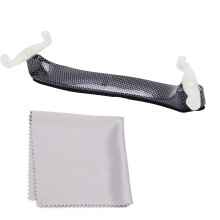 Shoulder Rest 4/4 4/3 Universal Imitation Carbon Fiber Black 21x6x5cm