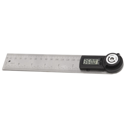 Stainless Steel Digital Angle Ruler, High-Accuracy Gauge Protractor, Resolution Expertise for All Your Projects 2