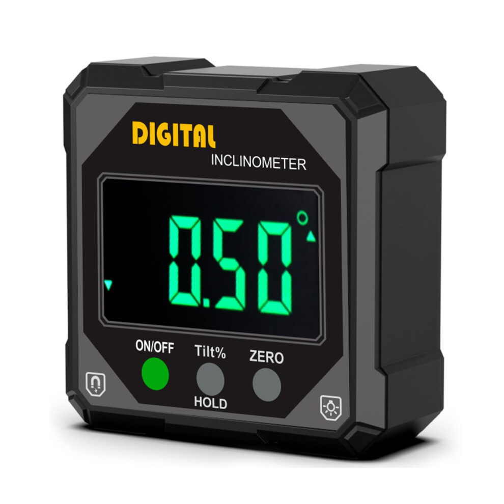 Electronic Angles Measurer Digital Angle Gauge For Construction Accuracy Userfriendly Yellow Biao 9187378593684