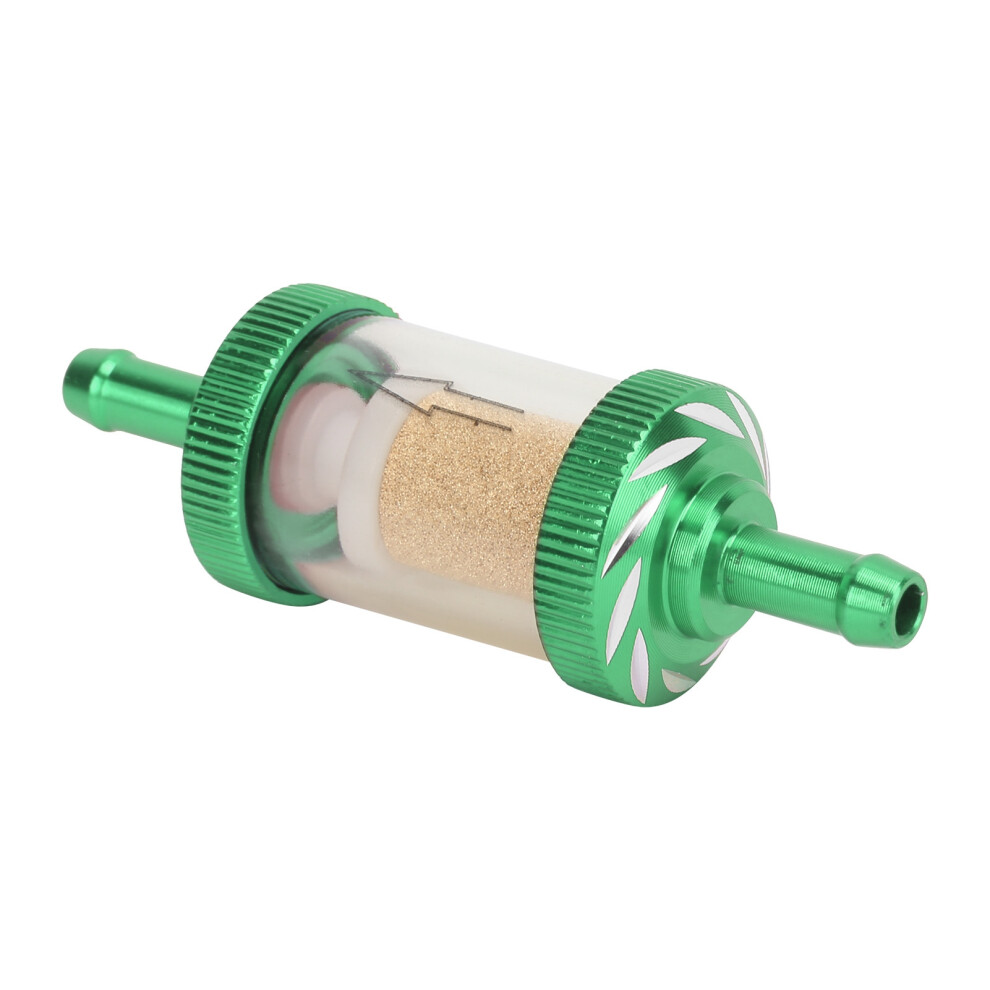 Motorcycle Fuel Filter Abs 6Mm Gasoline Purifier For Motorbikes Green 8231377492071