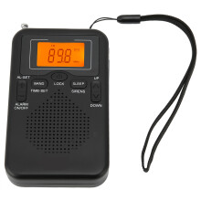 Portable Pocket Digital AM FM Radio - Perfect for Travel and Outdoors