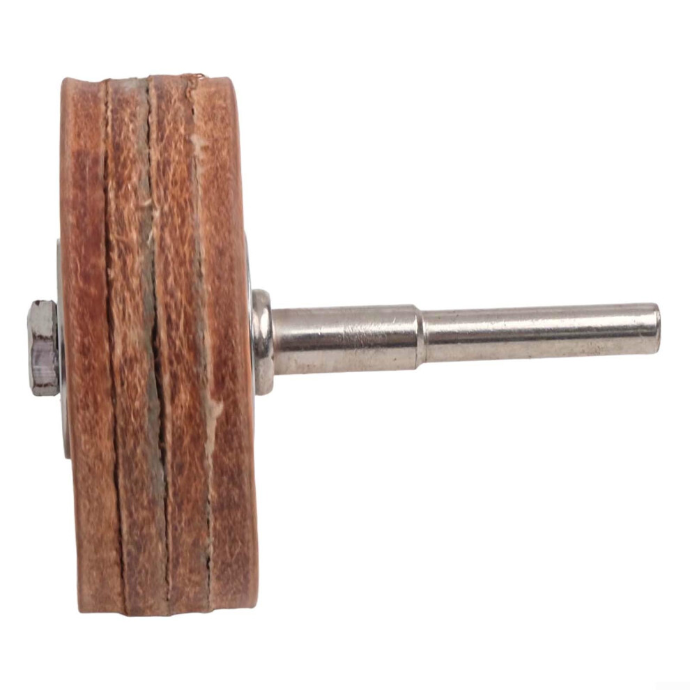 Leather Polishing Wheel With 5Mm Shank, Multilayer Durable 60Mm For Precision Leather Burnishing 9199774236553
