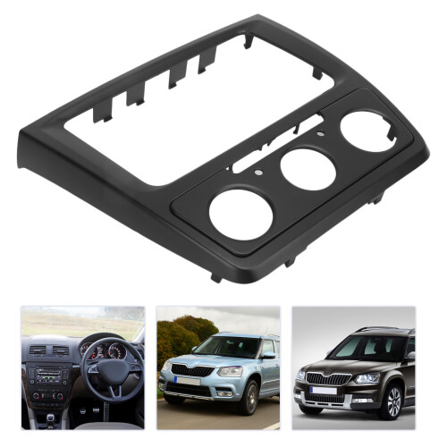 Fascia in ABS da 2-DIN per cruscotto Yeti 2014 2