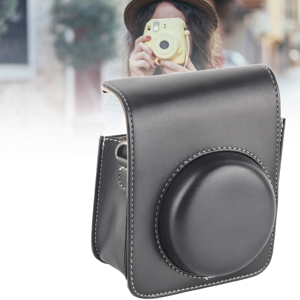 Premium Pu Leather Protective Camera Bag For Instax Mini 40 With Strap 9431377493712