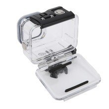 45M Waterproof Action Camera Case for Gopro Hero 9, Transparent Acrylic