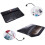 Fire Resistant Document Holder Bag Fireproof Fiberglass Material Waterproof Seal Large (L) 3