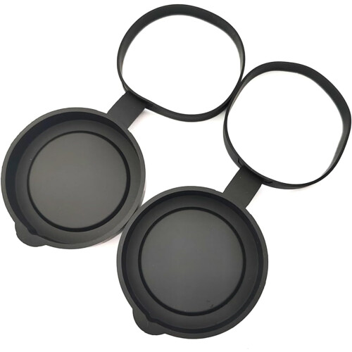 Binocular/Monocular Objective Lens Caps 5255mm and 6163mm Internal Diameters, Protective Caps for Optical Devices 1