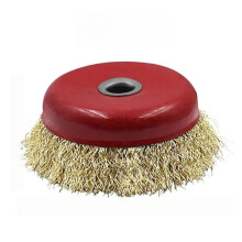 Angle Grinder Steel Wire Brush Cleaning Wheel 4-Inch Polishing Tool for Metal Surface Rust Removal